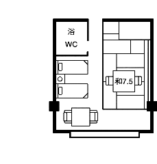 和洋室間取り図