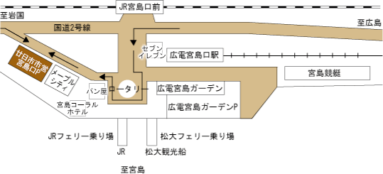 駐車場周辺地図