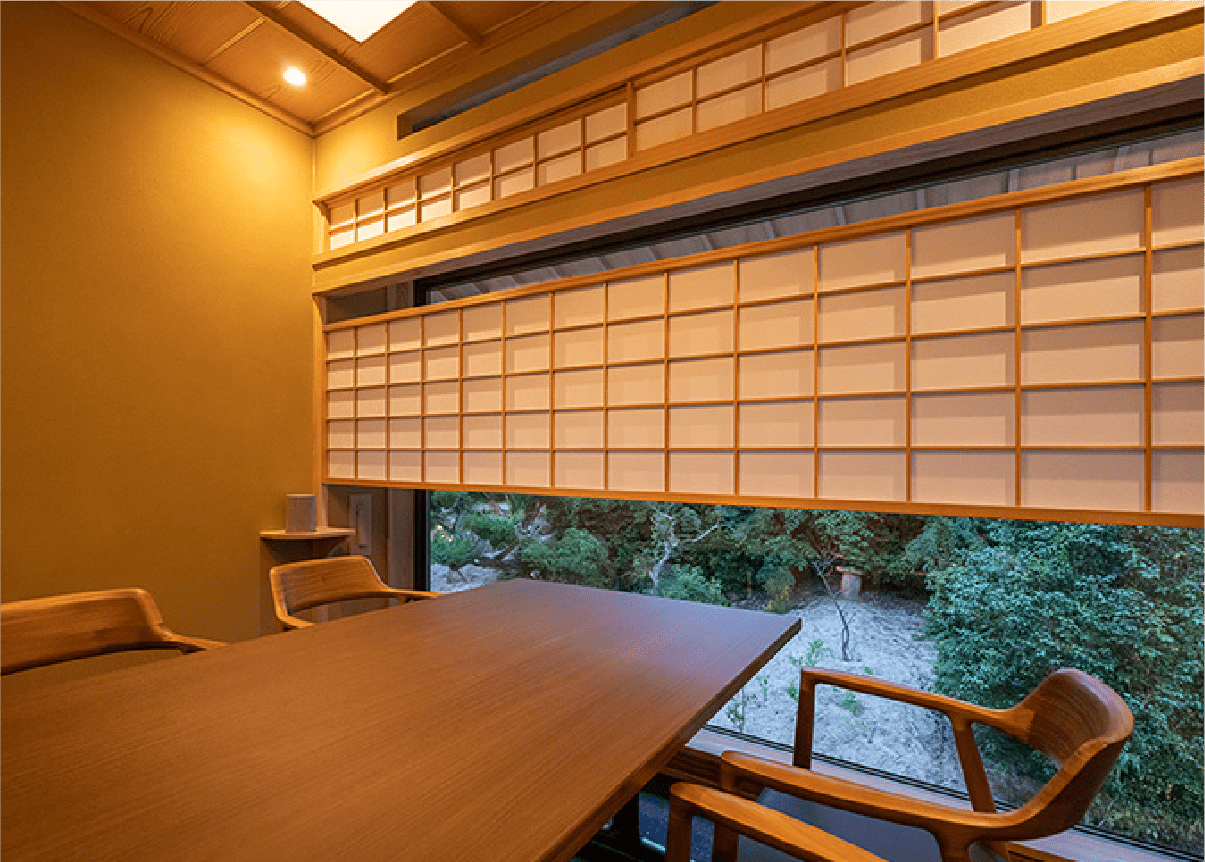 個室ダイニング 弥山